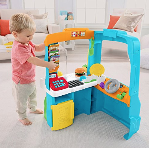 Fisher-Price Laugh & Learn Servin' Up Fun Food Truck only $57.99