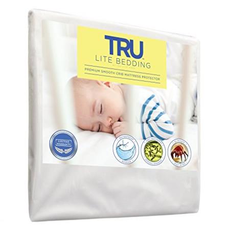 Amazon offers TRU Lite Bedding Crib Size - Mattress / Bed Cover for $14.24