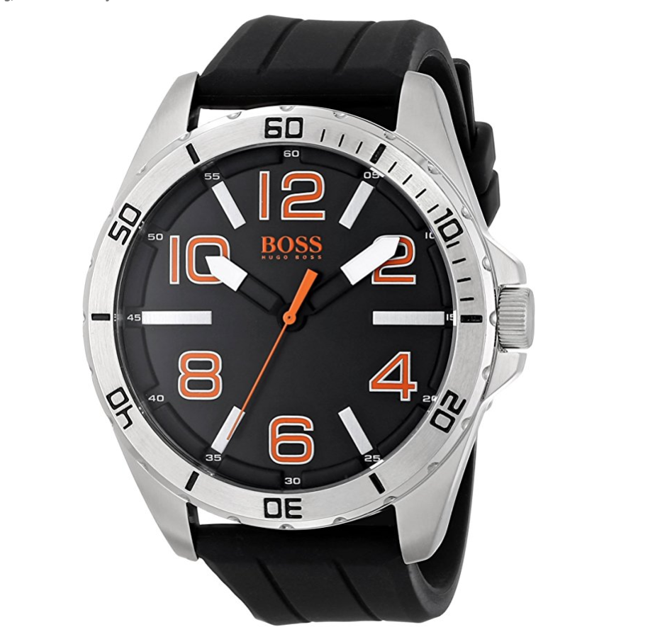 城市休闲！BOSS Orange Men's 1512943男士手表, 现仅售$49.99, 免运费！
