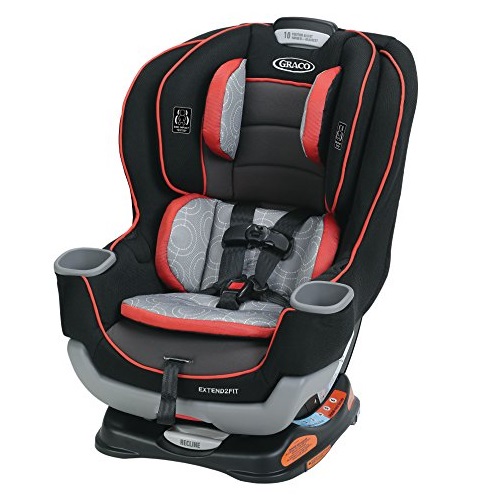 Graco Extend2Fit Convertible Car Seat, Solar, Only $149.99, free shipping