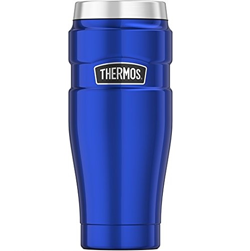 Thermos Stainless King 16 Ounce Travel Tumbler, Electric Blue, Only $16.99, You Save $11.00(39%)