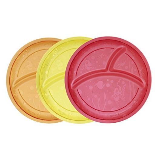 Munchkin Multi Divided Plates, 3 Count only $4.47