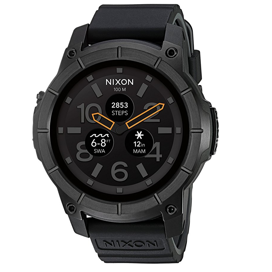 NIXON Mission A1167001 智能腕錶, 原價$400, 現僅售$349.95, 免運費！