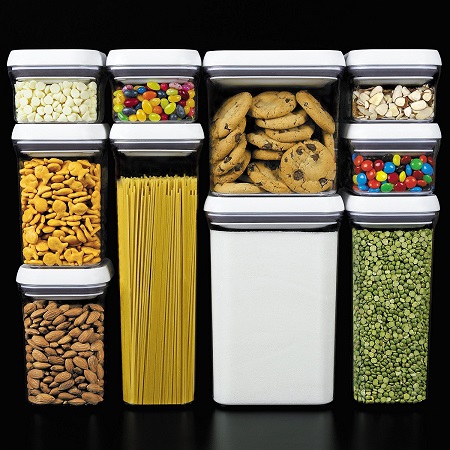 史低价！ OXO Good Grips 食物存储罐10件套，原价$99.99，现仅售$69.99 ，免运费
