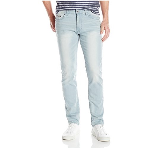 Calvin Klein Jeans Slim-Fit 男士修身牛仔褲，原價$79.50，現僅售$15.96