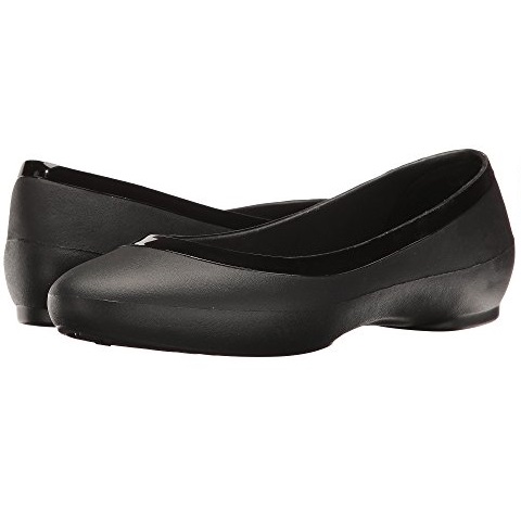 Amazon or 6PM：crocs 卡洛驰 Lina Deluxe 女士平底鞋，原价$45.00，现仅售$18.00