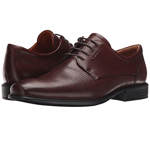 ECCO Men's Cairo Perforation Tie Oxford, Only $65.12, free shipping