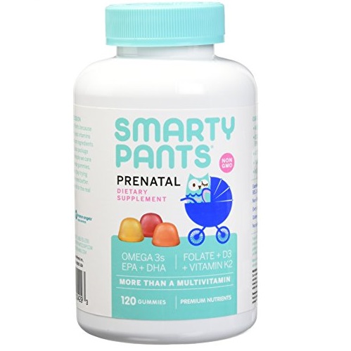 史低价！SmartyPants 孕妇多种复合维生素软糖，120粒，原价$24.95，现仅售$14.94，免运费