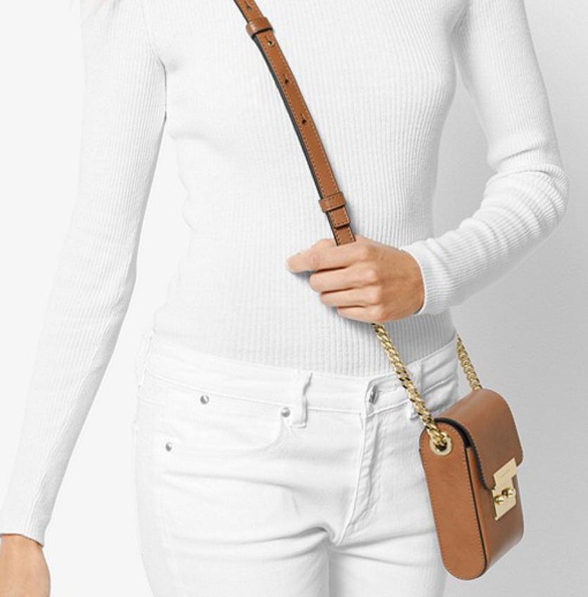 ​Michael Kors Scout Leather Crossbody only $71.20