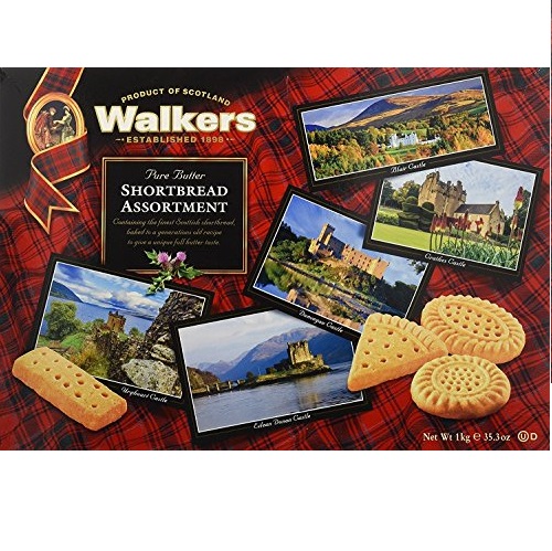 史低价！Walkers Shortbread 苏格兰黄油饼 混合装，35.3oz，原价$24.03，现仅售$10.91