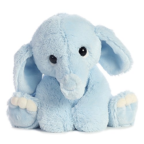 Aurora 9吋高安抚小象， 蓝色款，原价$12.99，现仅售$9.74
