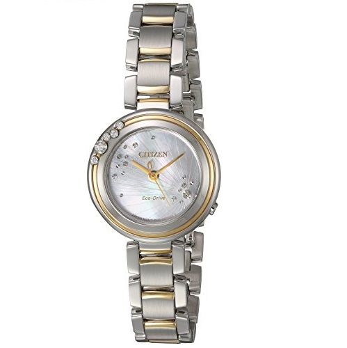 Citizen Women's Two Tone Eco-Drive Carina Watch (Model: EM0464-59D), Only $199.99, free shipping