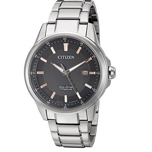Citizen Men's 'Titanium' Quartz Titanium Casual Watch (Model: AW1490 ...