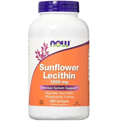 Now Foods Sunflower Lecithin 1200 mg,200 Softgels, only $10.44