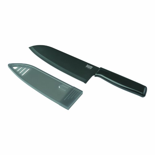 Kuhn Rikon Colori Chef's Knife, 6-Inch, Black, Only $13.74