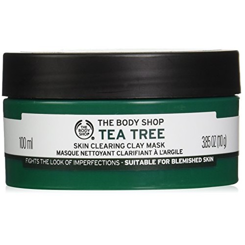 The Body Shop 美體小鋪 綠茶凈痘去油麵膜，3.85oz，原價$15.50，現點擊coupon后僅售$9.32，免運費
