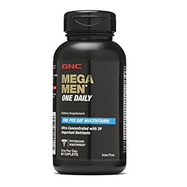 GNC Mega Men One Daily - 60 Caplets, Only $9.99