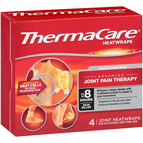 ThermaCare  Advanced Multi-Purpose Joint Pain Therapy (4 Count) Heatwraps, Up to 8 Hours of Pain Relief, Temporary Relief of Joint Pains, Only5.43, free shipping after using SS