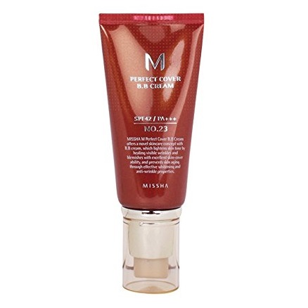 MISSHA M Perfect Cover BB Cream No.23 Natural Beige SPF42 PA+++ (50ml), Only $10.69