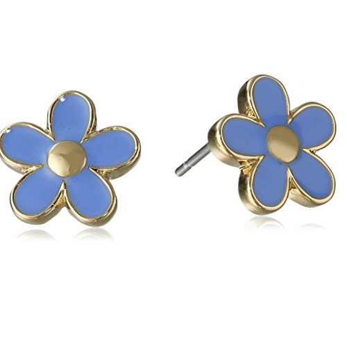 Marc Jacobs Daisy Conch Blue Stud Earrings, Only  $33.60, free shipping