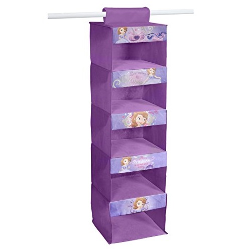 Disney Sofia The First 5-Tier Hanging Organizer, Only $6.98
