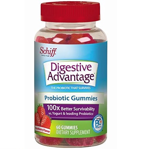 Digestive Advantage Strawberry Daily Probiotic Gummies, 60 count, Only $11.47, free shipping after using SS