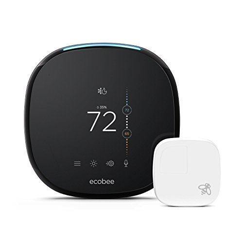 ecobee4 Alexa-Enabled Thermostat with Sensor, Works with Amazon Alexa $169.15