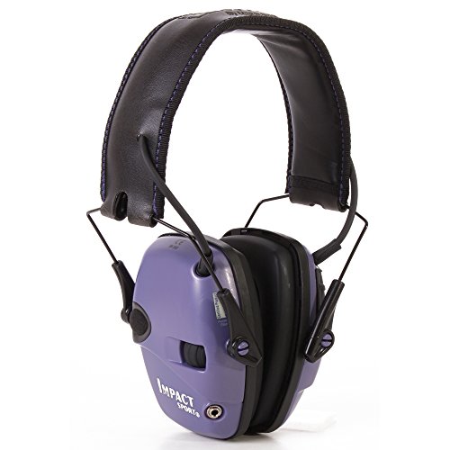 Howard Leight by Honeywell Impact Sport Sound Amplification Electronic Shooting Earmuff, Purple (R-02522), Only $35.99, free  shipping