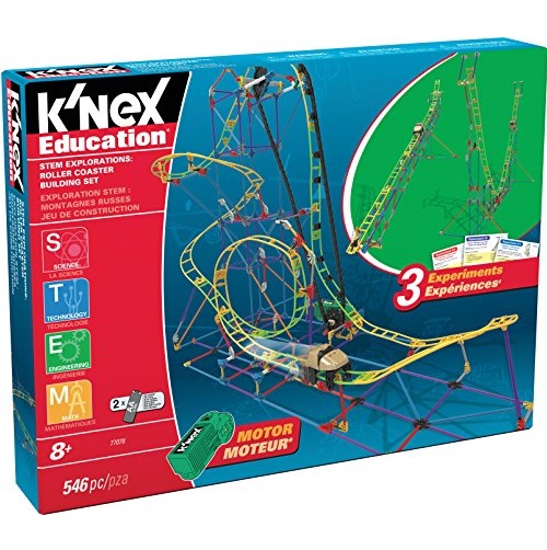 仅限今日！K'NEX 科乐思 机械系列  过山车玩具拼砌套装，原价$39.99，现仅售$22.99