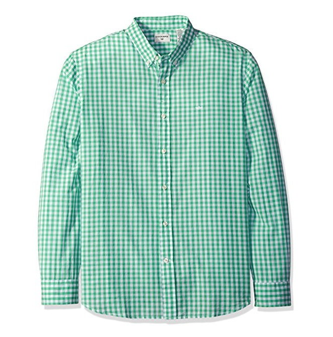 Dockers Men's Beached Poplin Long Sleeve Button-Front Shirt only $10.80