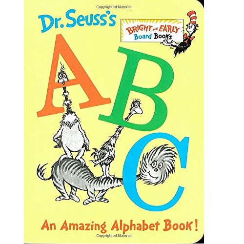Dr. Seuss's 婴幼儿硬壳纸板字母书，原价$4.99，现仅售$2.61