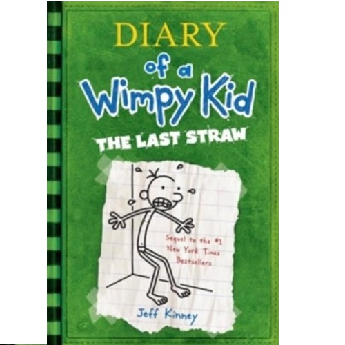 史低价！《Diary of a Wimpy Kid小屁孩日记，第三部， The last straw》，原价$13.95，现仅售$4.55