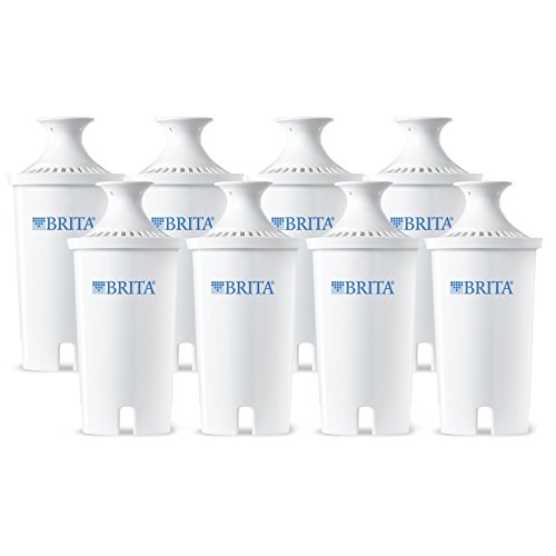 Brita Replacement Water Filter for Pitchers, 8 Count, Only $33.57 after clipping coupon, free shipping
