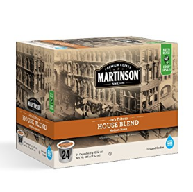 Martinson Coffee House Blend 咖啡胶囊24粒，仅售 $5.98