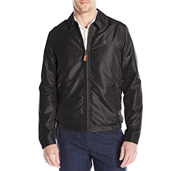 IZOD Men's Golf Jacket with Faux Leather Tabs only $13.71