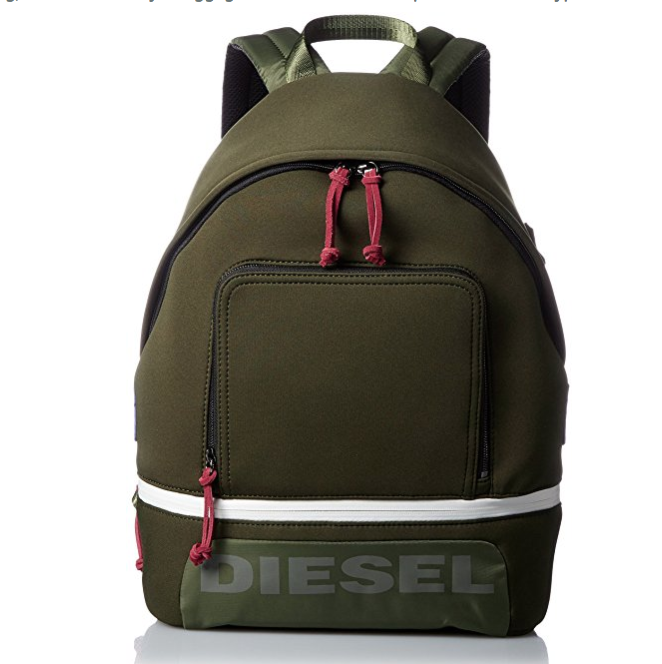 Diesel迪賽Scuba Backpack男士雙肩包，原價$130, 現僅售$48.38, 免運費！