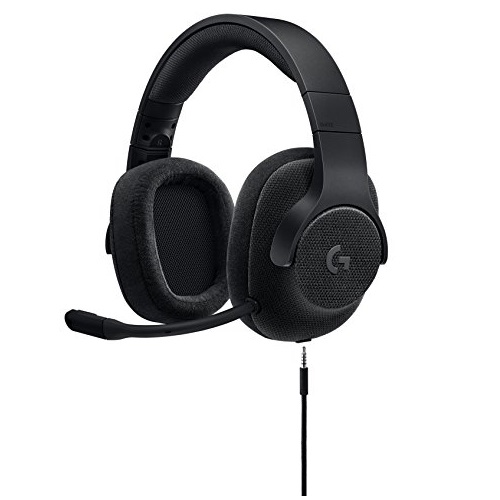 Logitech G433 7.1 Wired Gaming Headset with DTS Headphone: X 7.1 Surround for PC, PS4, PS4 PRO, Xbox One, Xbox One S, Nintendo Switch – Triple Black, Only $51.49, free shipping