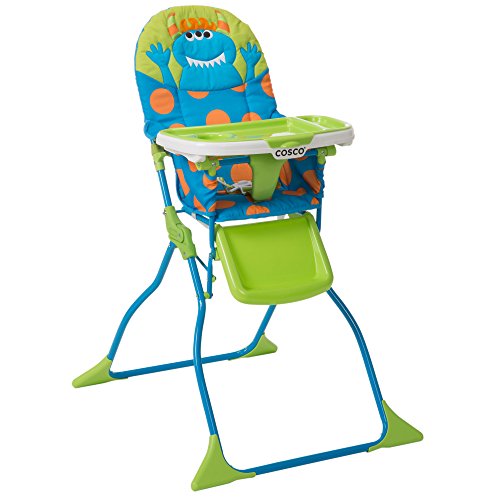 Cosco Simple Fold Deluxe High Chair, Monster Syd, Only $29.99, FREE SHIPPING
