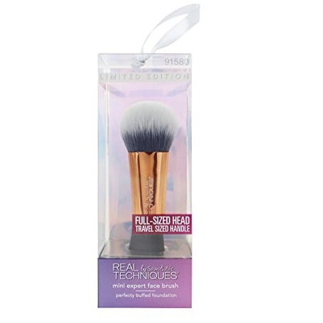 REAL TECHNIQUES Mini Medium Expert Face Brush Ornament, Only $4.19 after clipping coupon