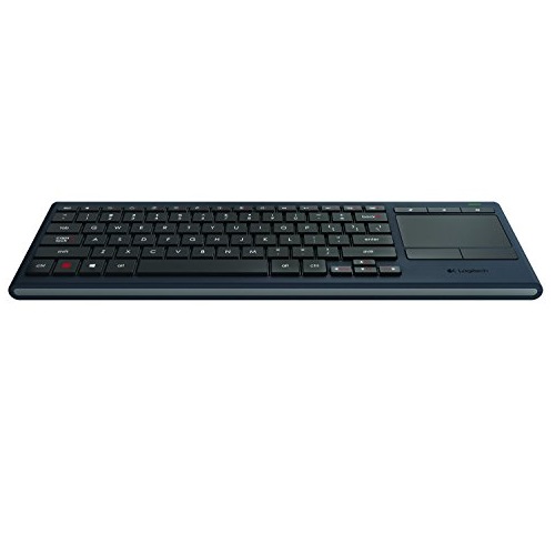 Logitech K830 Illuminated Living-Room Keyboard with Built-in Touchpad – Easy-access Media Keys and Shortcut Keys for Windows or Android, Only $39.99, You Save $60.00(60%)