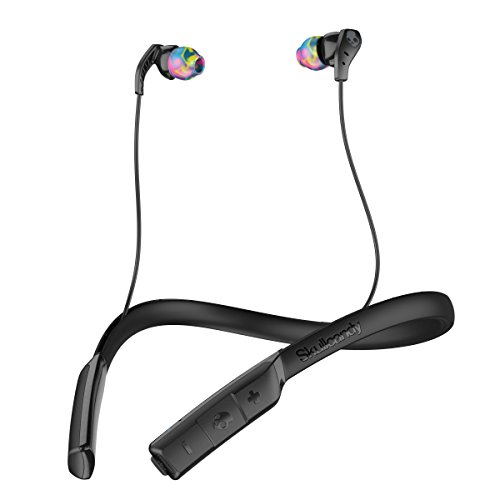Skullcandy Method Bluetooth Wireless Sport Earbuds with Mic, Black/Swirl, Only $29.99, You Save $30.00(50%)