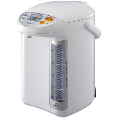 Zojirushi CD-LFC50 Panorama Window Micom Water Boiler and Warmer, 169 oz/5.0 L, White, Only $128.22