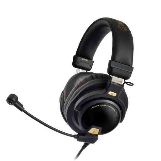 Audio-Technica ATH-PG1 Closed-Back Premium Gaming Headset with 6