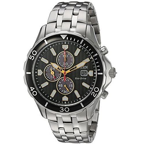 Citizen Men's 'Eco-Drive' Quartz Stainless Steel Casual Watch, Color:Silver-Toned (Model: CA0561-56E), Only  $108.89 , free shipping