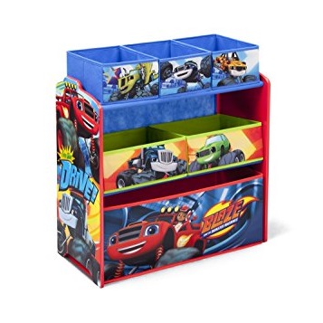 Delta Children Multi-Bin Toy Organizer, Nick Jr. Blaze and the Monster Machines, Only $26.24, free shipping