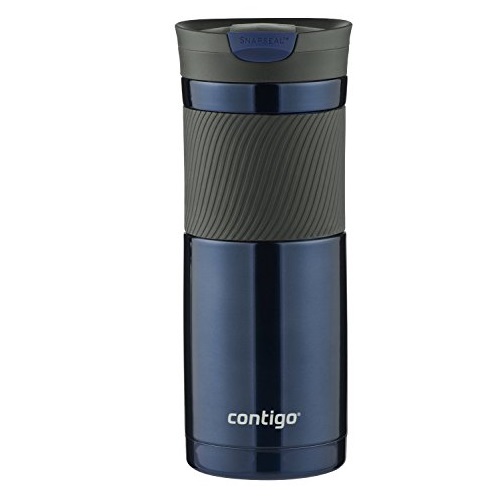 Contigo 康迪克 单手开启 不锈钢真空保温杯，20oz，原价$12.99，现仅售$8.99