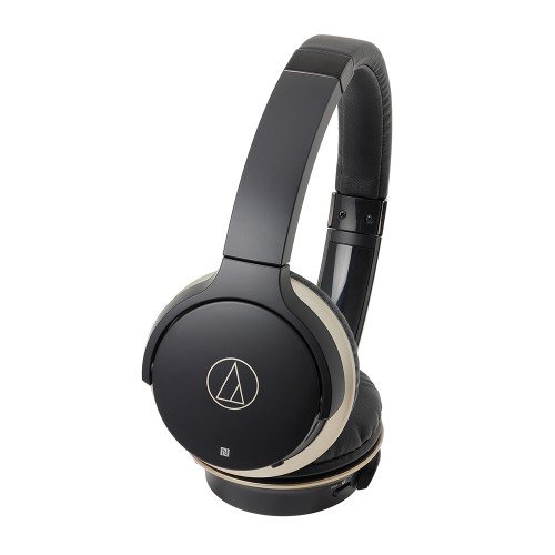 Audio-Technica ATH-AR3BTBK SonicFuel Wireless On-Ear Headphones with Mic & Control, Black $79.00