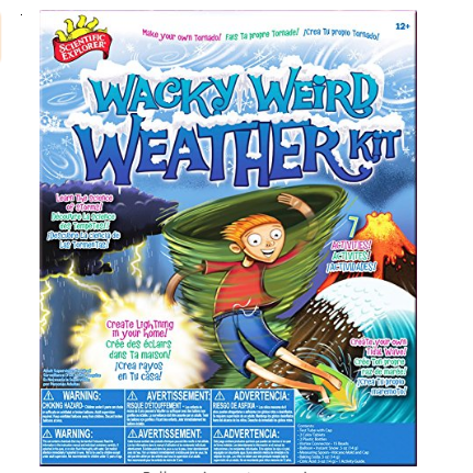 Scientific Explorer Wacky Weird Weather Kit  	$9.05