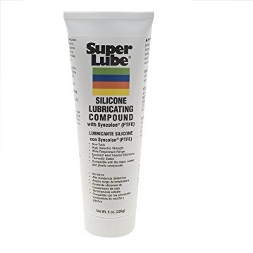 Super Lube 97008 Silicone Lubricating Brake Grease with PTFE, 8 oz Tube, Translucent White, Only $10.77