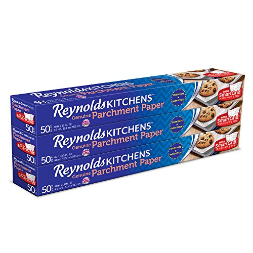 Reynolds Kitchens Parchment Paper (Smart Grid, Non-Stick, 50 Square Foot Roll, 3 Count), Only $8.99, free shipping